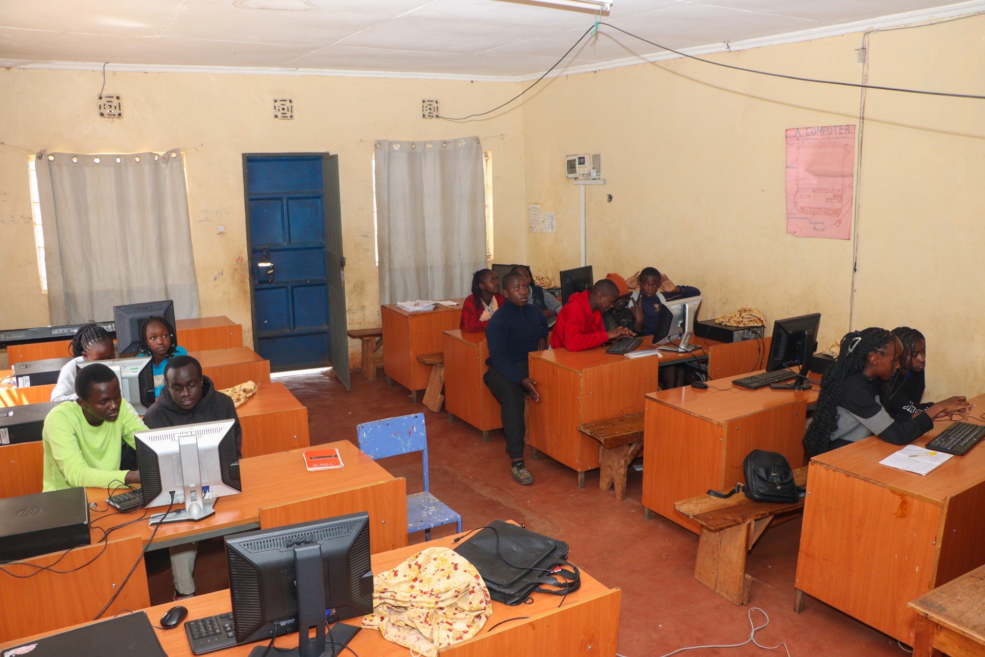 The Grounded Generation — youth and mentors gathered together at AIC Ngong Hills