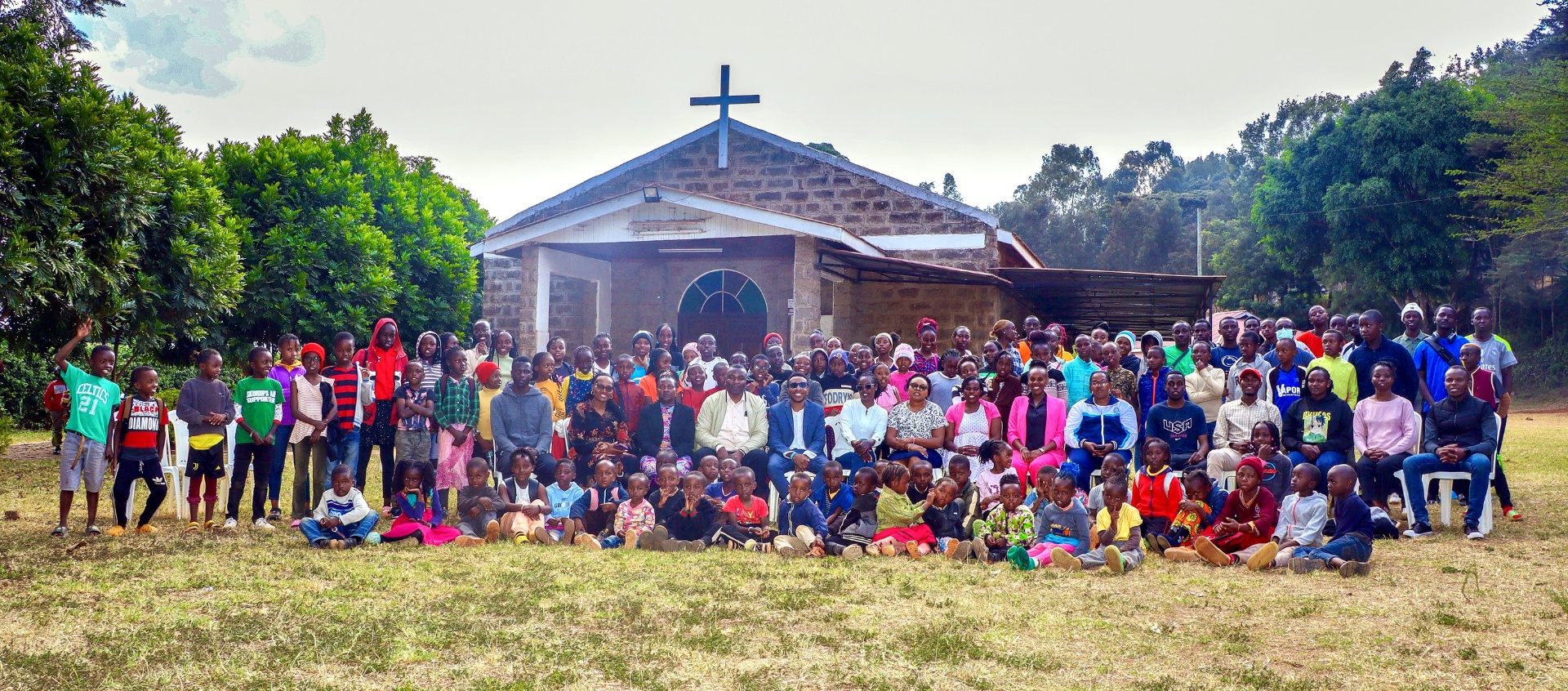 GGF pilot participants gathered at AIC Ngong Hills Church